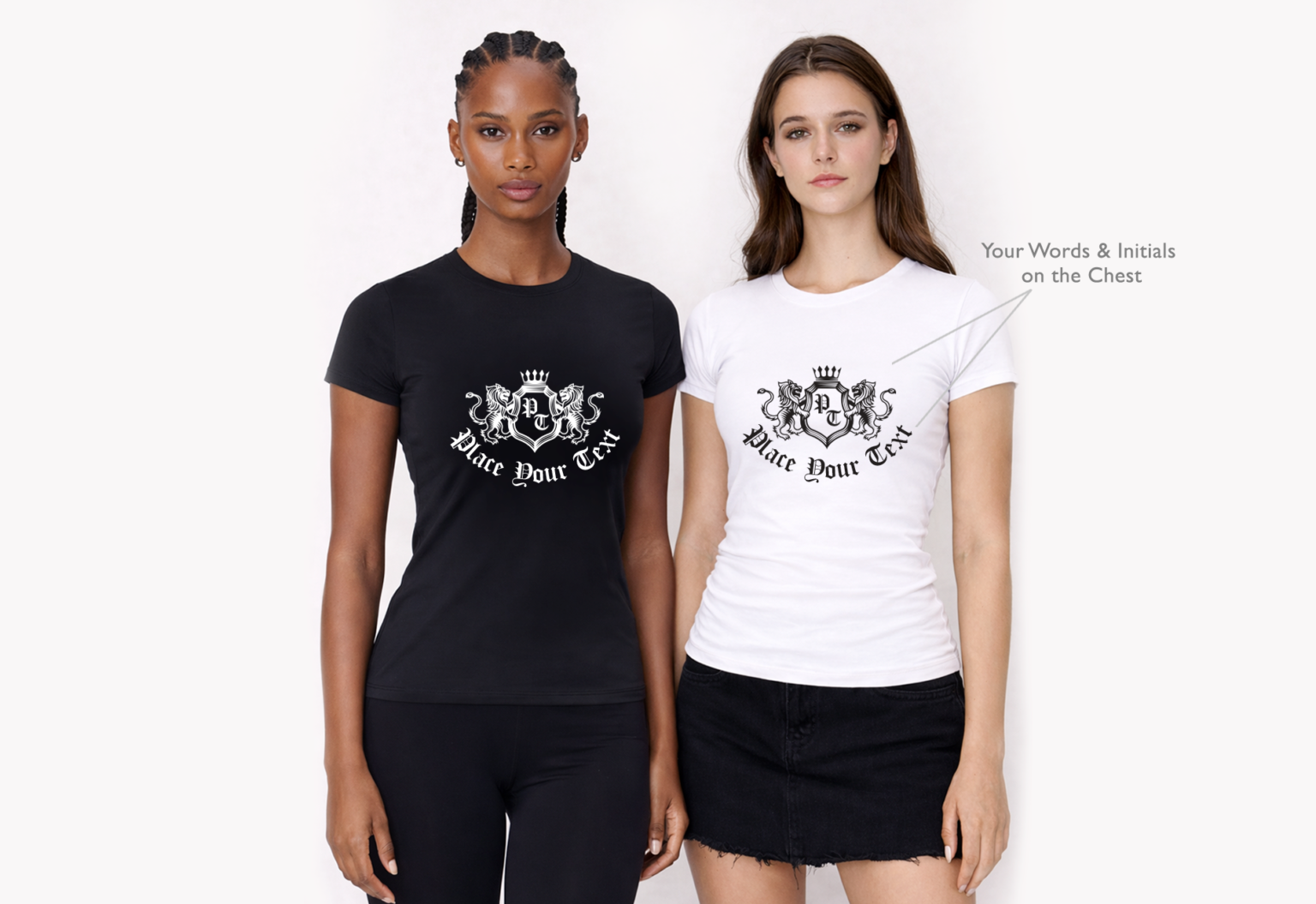 whiteblackfittedtops