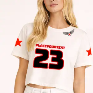 cl | cotton short cropped t shirt (copy)